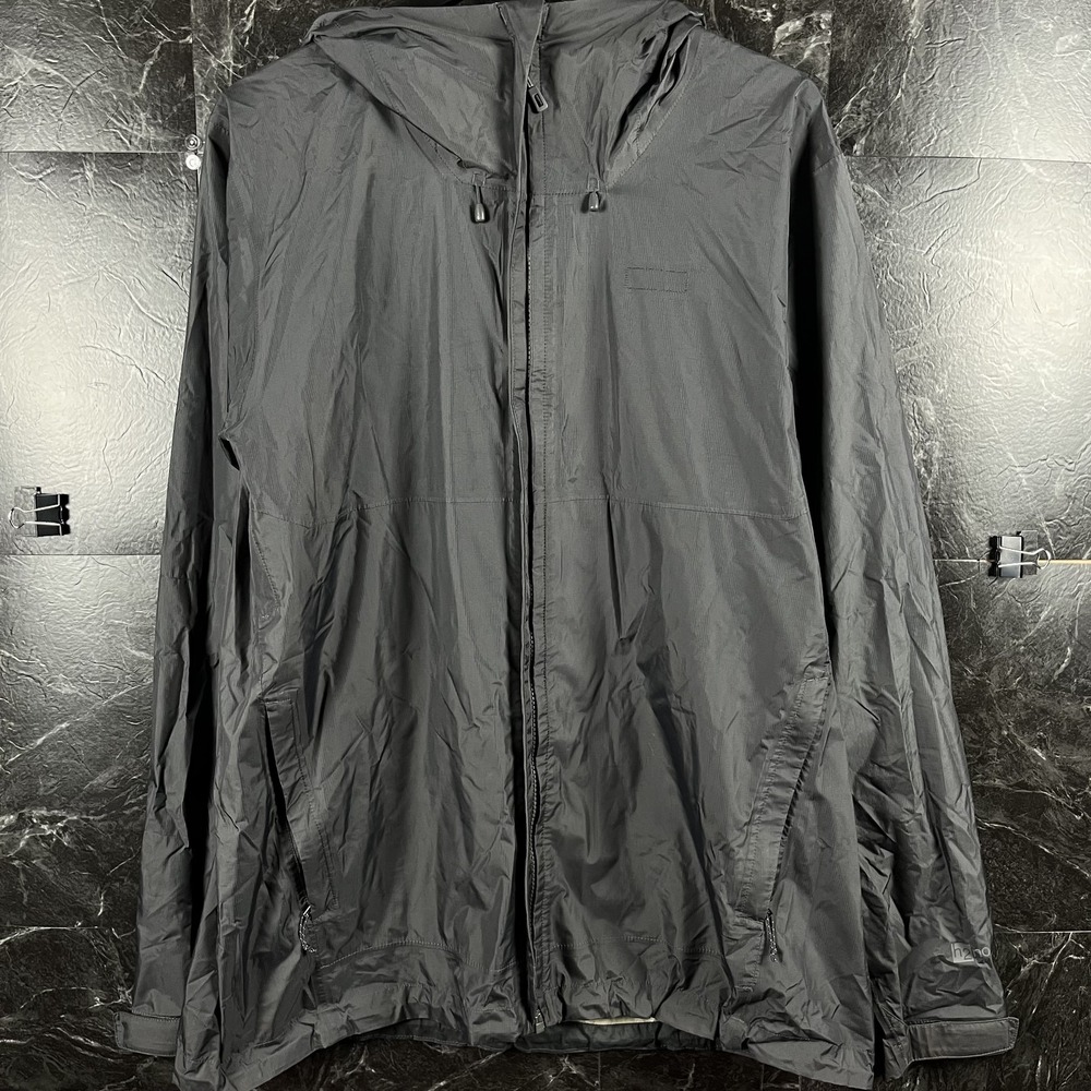 Patagonia Men's Black Torrentshell H2NO Wind Rain Jacket XL -Flaws
